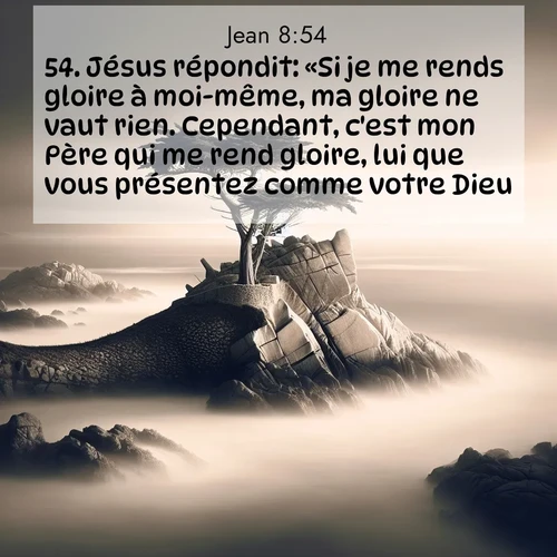 image nature avec verset biblique de la Bible