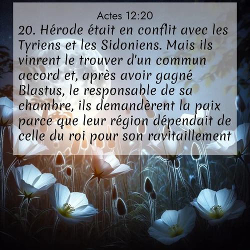 image nature avec verset biblique de la Bible