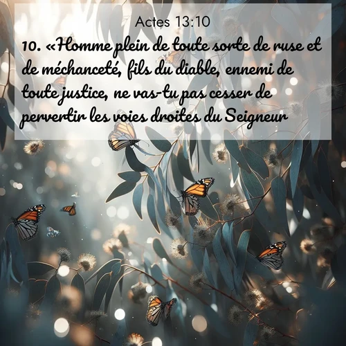 image nature avec verset biblique de la Bible