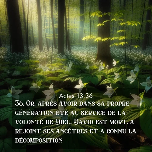 image nature avec verset biblique de la Bible