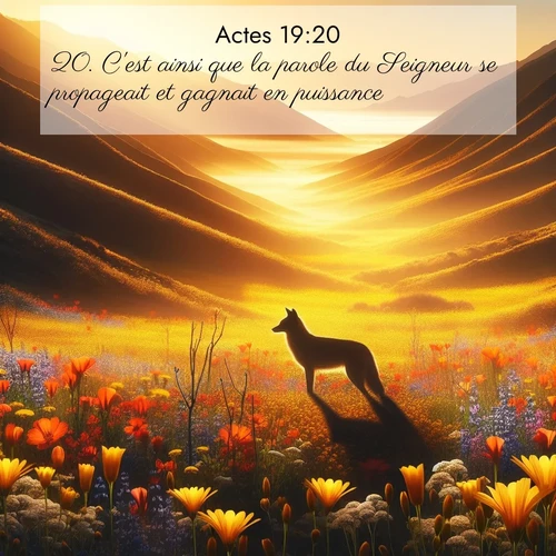 Images liées de la nature avec versets bibliques