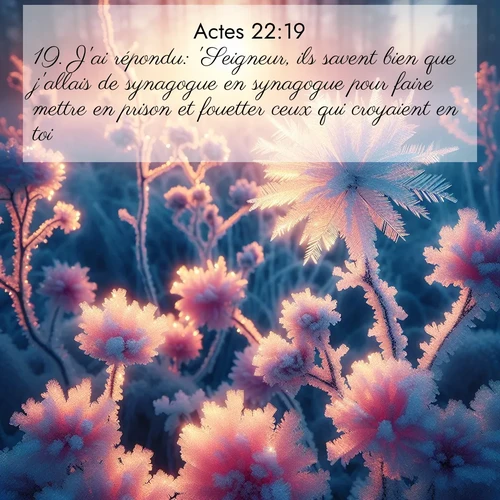 image nature avec verset biblique de la Bible