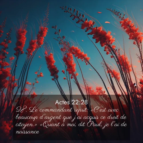 image nature avec verset biblique de la Bible