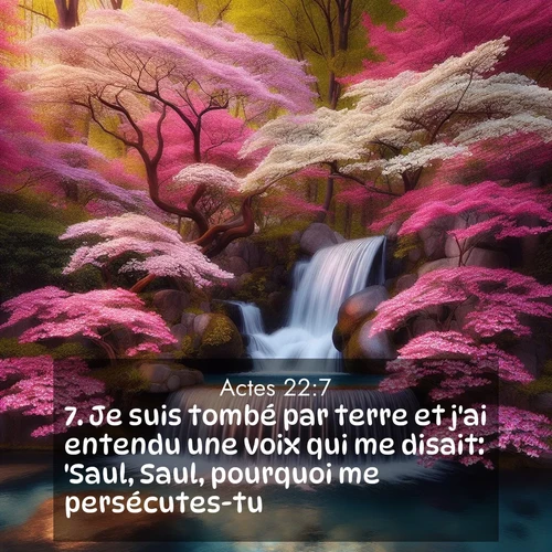 image nature avec verset biblique de la Bible