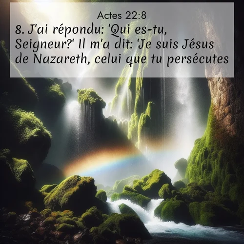 image nature avec verset biblique de la Bible