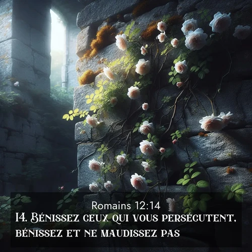 image nature avec verset biblique de la Bible