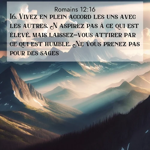 image nature avec verset biblique de la Bible