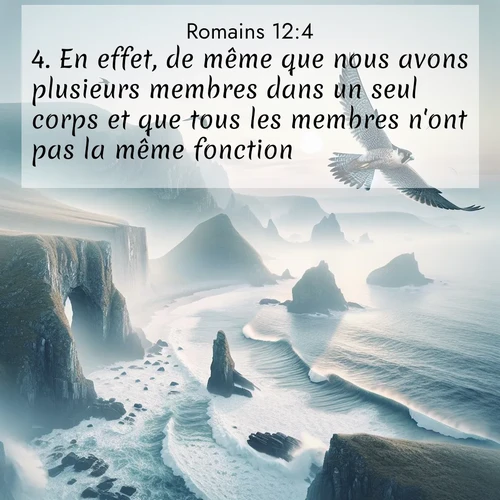 image nature avec verset biblique de la Bible