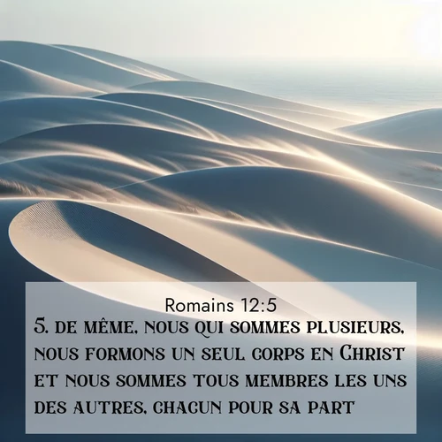 image nature avec verset biblique de la Bible