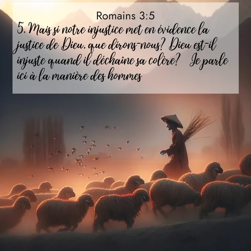 image nature avec verset biblique de la Bible