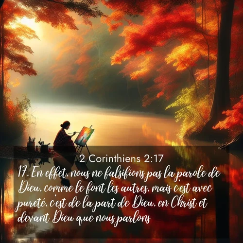 image nature avec verset biblique de la Bible