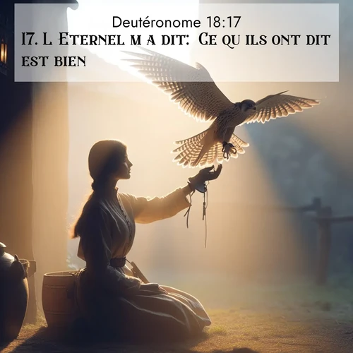 Segond21 Deutéronome  ; image nature: image avec le verset biblique :L&#039;Eternel m&#039;a dit: &#039;Ce qu&#039;ils ont dit est bien. ;  ; 18:17
