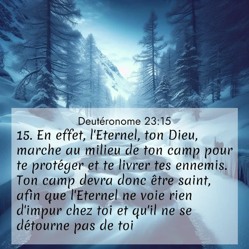 image nature avec verset biblique de la Bible