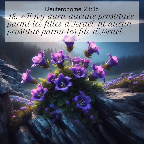image nature avec verset biblique de la Bible