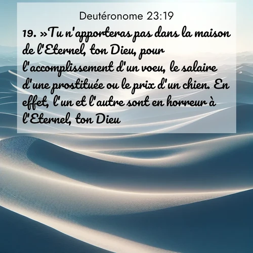 image nature avec verset biblique de la Bible