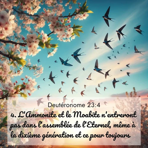 image nature avec verset biblique de la Bible