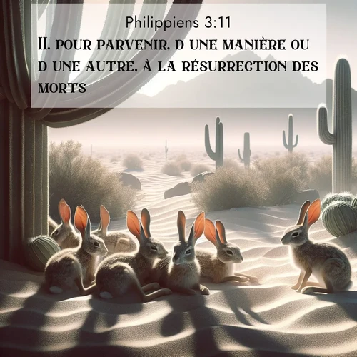 Segond21 Philippiens  ; image nature: image avec le verset biblique :pour parvenir, d&#039;une manière ou d&#039;une autre, à la résurrection des morts. ;  ; 3:11