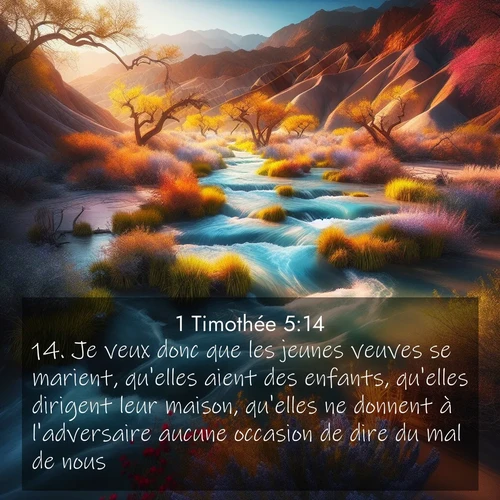image nature avec verset biblique de la Bible