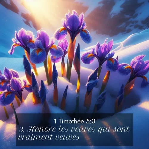 image nature avec verset biblique de la Bible