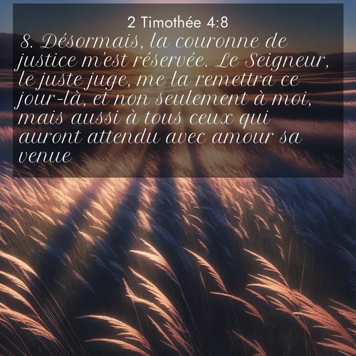image nature avec verset biblique de la Bible