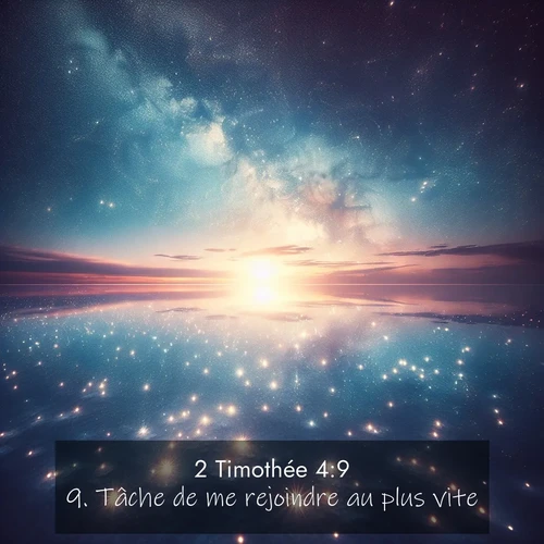 image nature avec verset biblique de la Bible