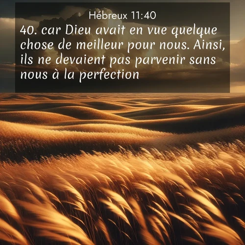 image nature avec verset biblique de la Bible