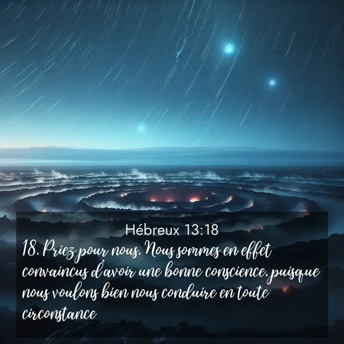 image nature avec verset biblique de la Bible