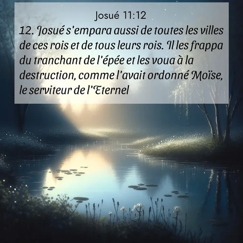 image nature avec verset biblique de la Bible