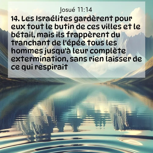 image nature avec verset biblique de la Bible
