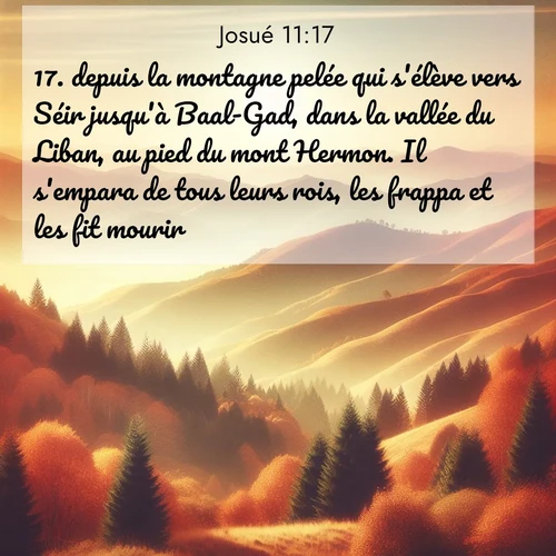 image nature avec verset biblique de la Bible