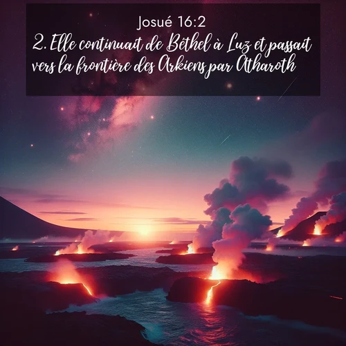 image nature avec verset biblique de la Bible