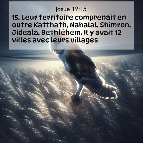 image nature avec verset biblique de la Bible