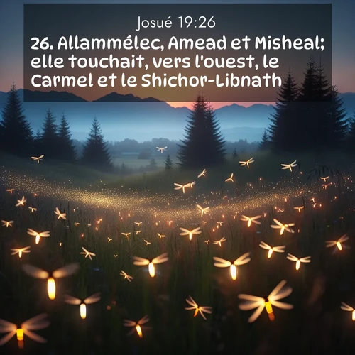 image nature avec verset biblique de la Bible