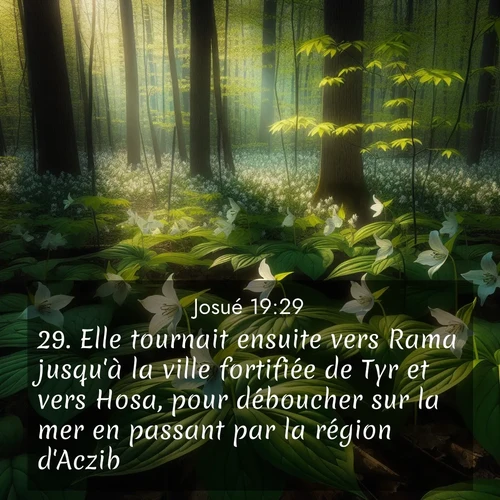 image nature avec verset biblique de la Bible