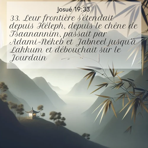 image nature avec verset biblique de la Bible