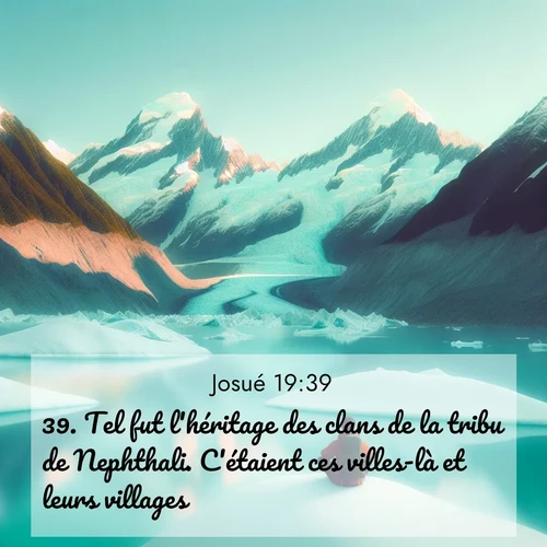 image nature avec verset biblique de la Bible