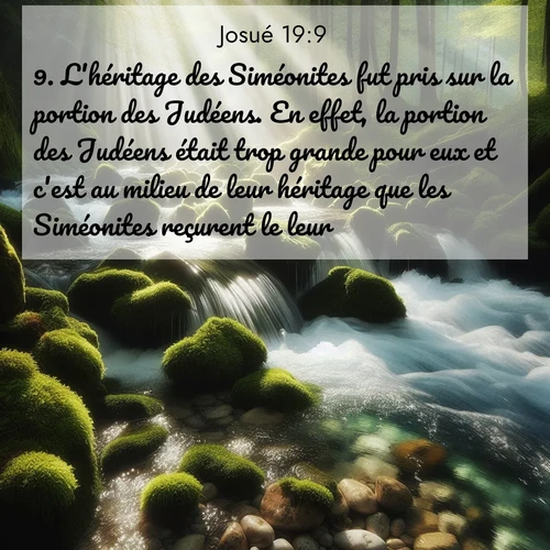image nature avec verset biblique de la Bible