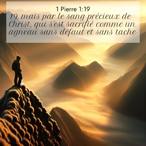 image nature avec verset biblique de la Bible