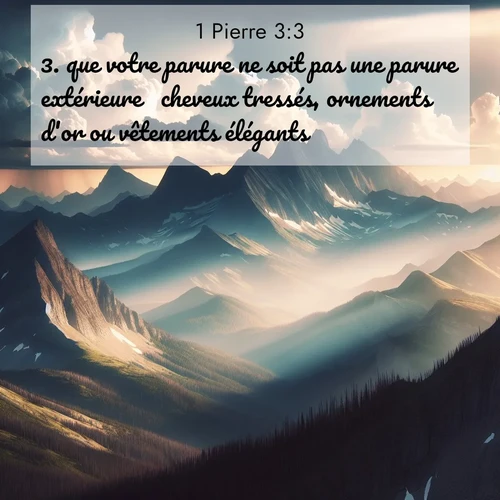 image nature avec verset biblique de la Bible