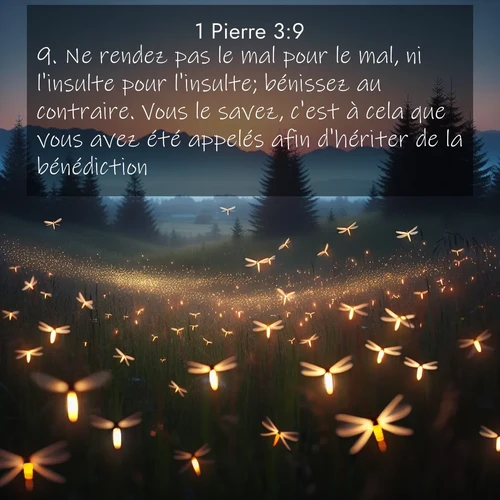 image nature avec verset biblique de la Bible