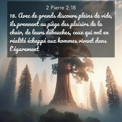 image nature avec verset biblique de la Bible