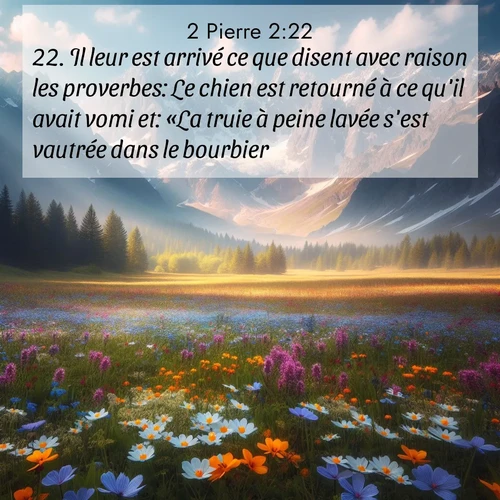 image nature avec verset biblique de la Bible