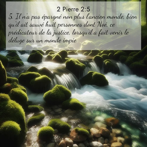 image nature avec verset biblique de la Bible