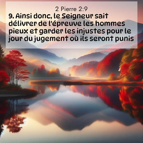 image nature avec verset biblique de la Bible