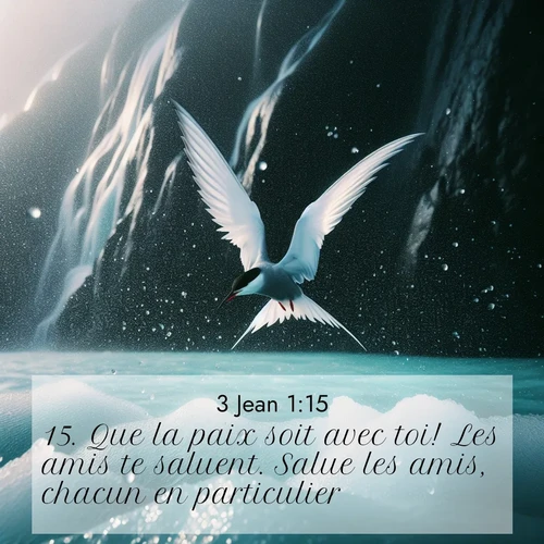 image nature avec verset biblique de la Bible
