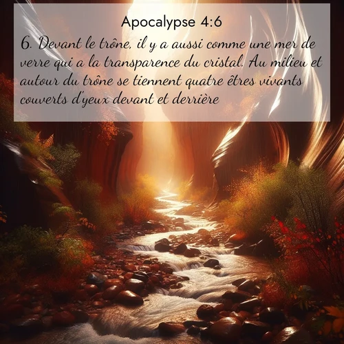 image nature avec verset biblique de la Bible