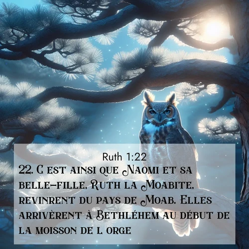 image nature avec verset biblique de la Bible