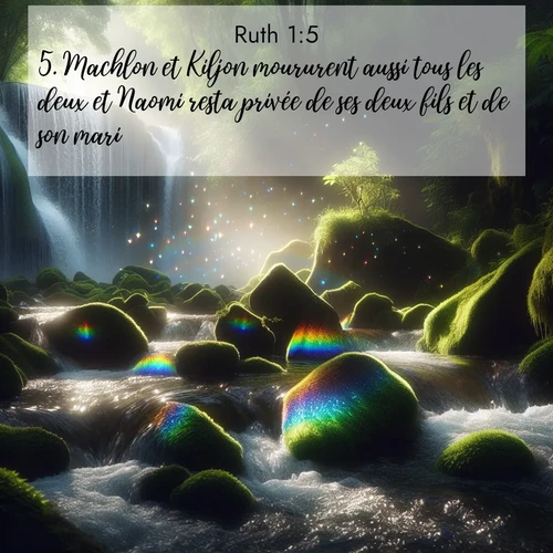 image nature avec verset biblique de la Bible