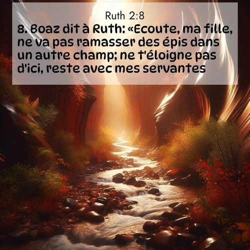 image nature avec verset biblique de la Bible