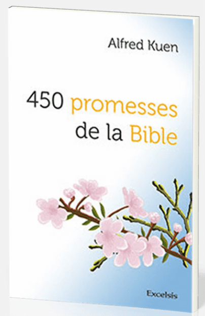 Livre chrétien disponible dans la librarie de l'église: 450 promesses de la Bible